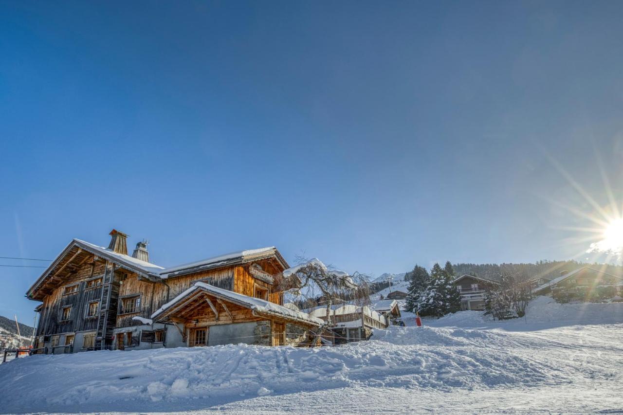 Le Vieux Chalet La Clusaz Dış mekan fotoğraf