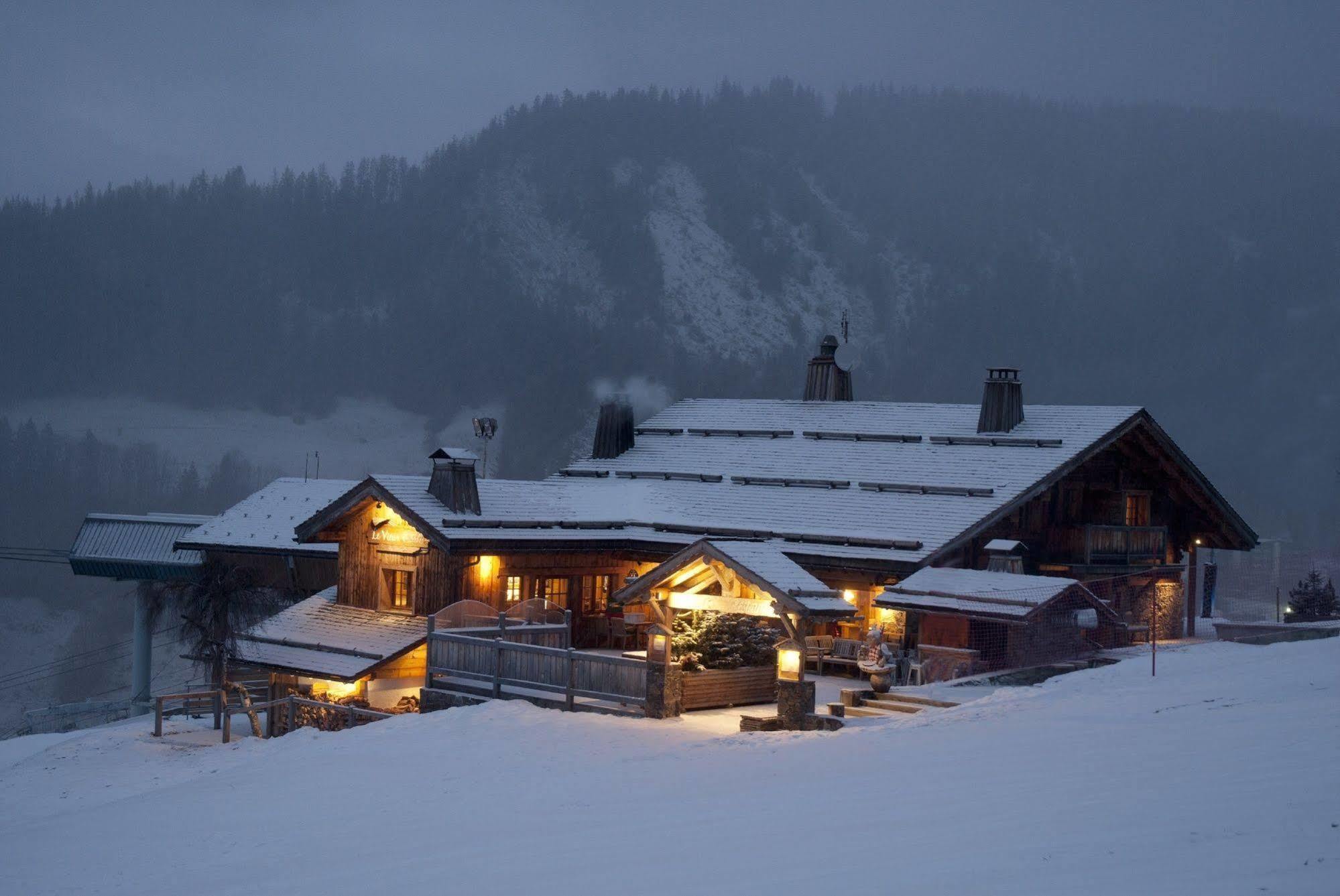 Le Vieux Chalet La Clusaz Dış mekan fotoğraf